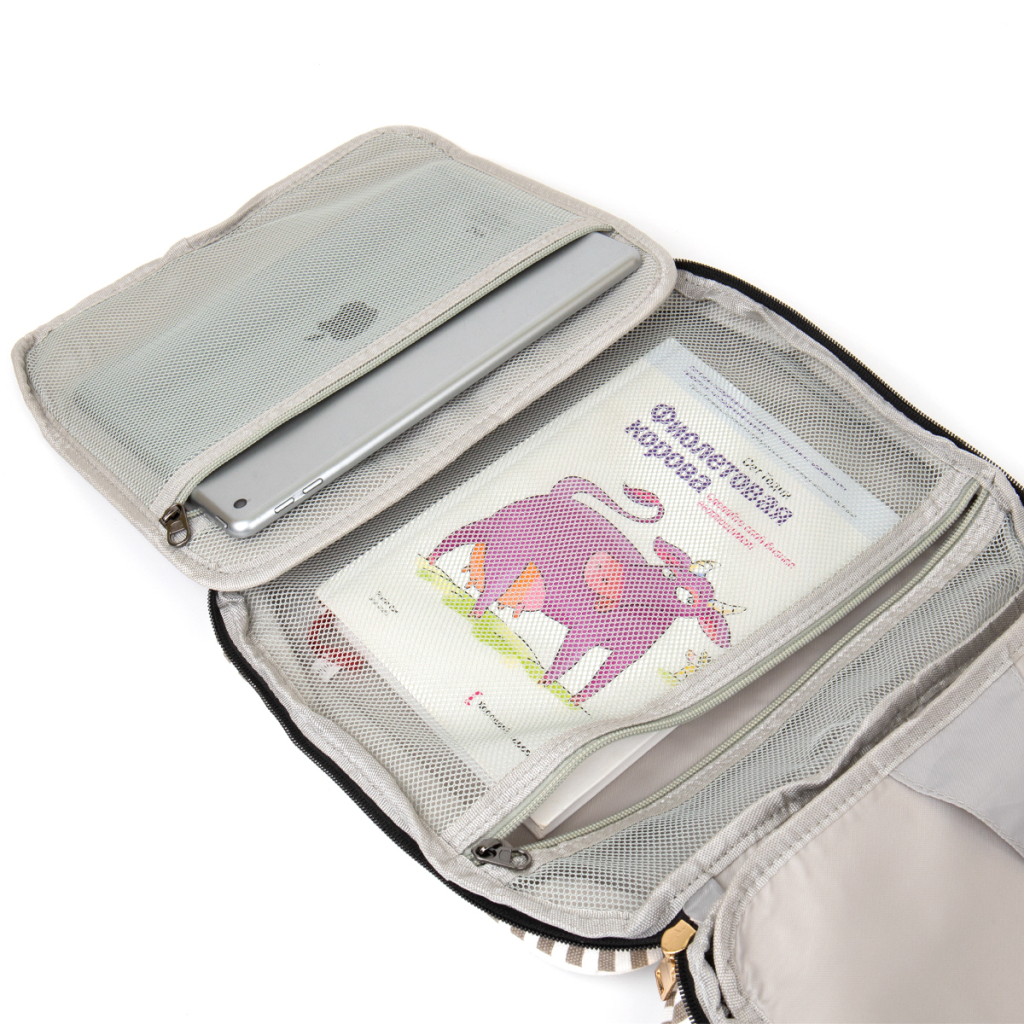 Несесер Vintage Текстильна Біла (20650) - зображення 6