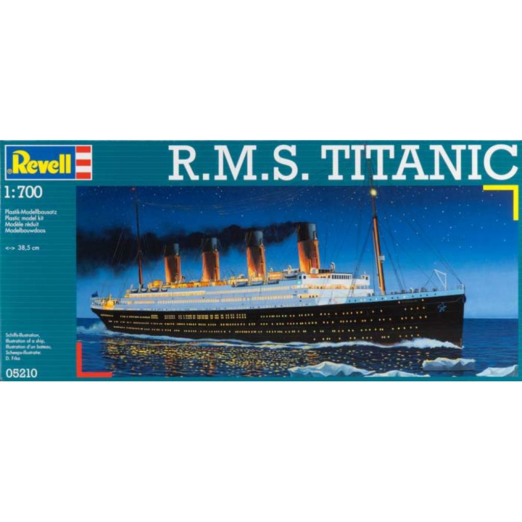 Збірна модель Revell Пароплав R.M.S. Titanic 1:700 (5210) - зображення 1