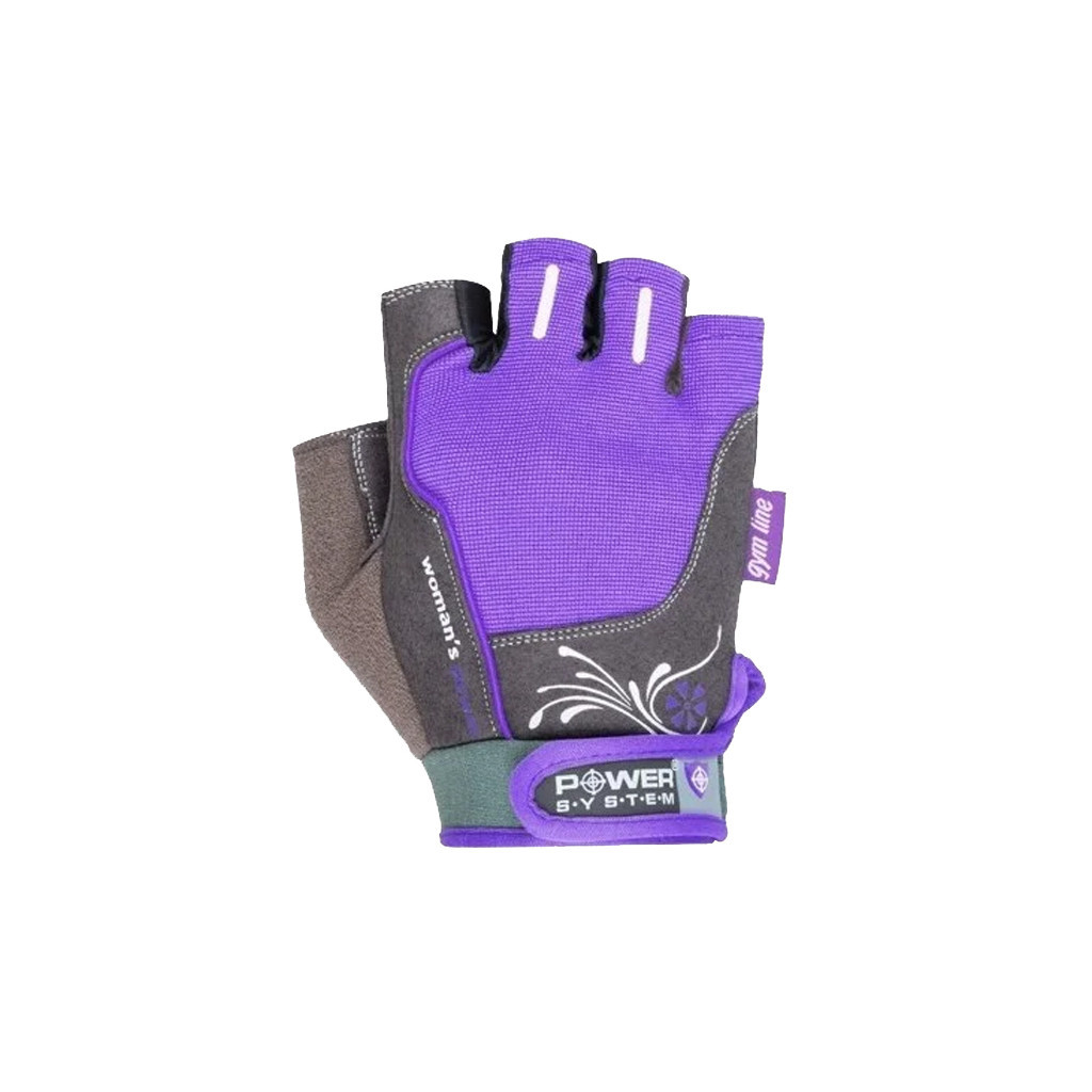 Рукавички для фітнесу Power System Woman"s Power PS-2570 XS Purple (PS-2570_XS_Purple) - зображення 1