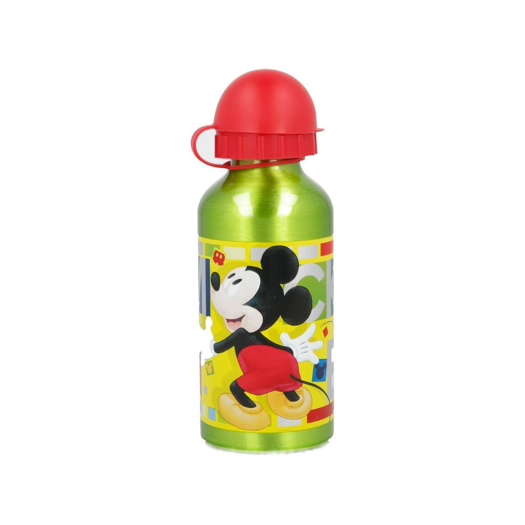 Поїльник-непроливайка Stor Disney - Mickey Mouse, Aluminium Bottle 400 ml (Stor-44234) - зображення 3
