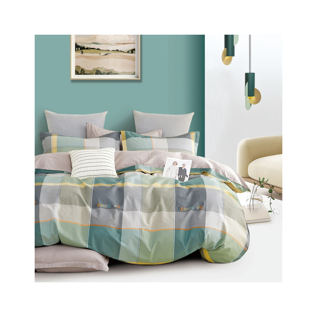 Постільна білизна Home Line Сатин Твіл Стиль життя полуторний (183039) - зображення 2