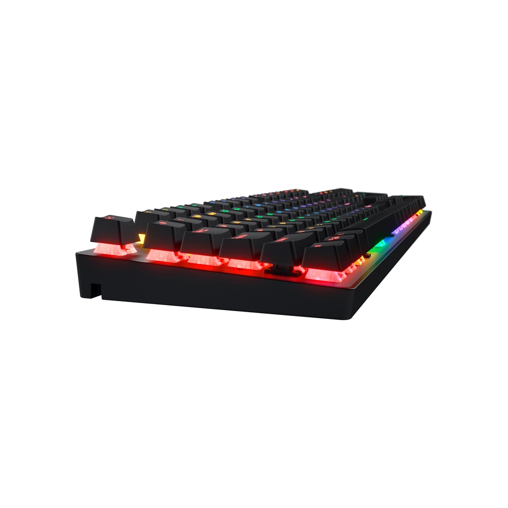 Клавіатура Hator Icefall Mecha Rainbow Wireless/USB Black (HTK204UA) - зображення 5