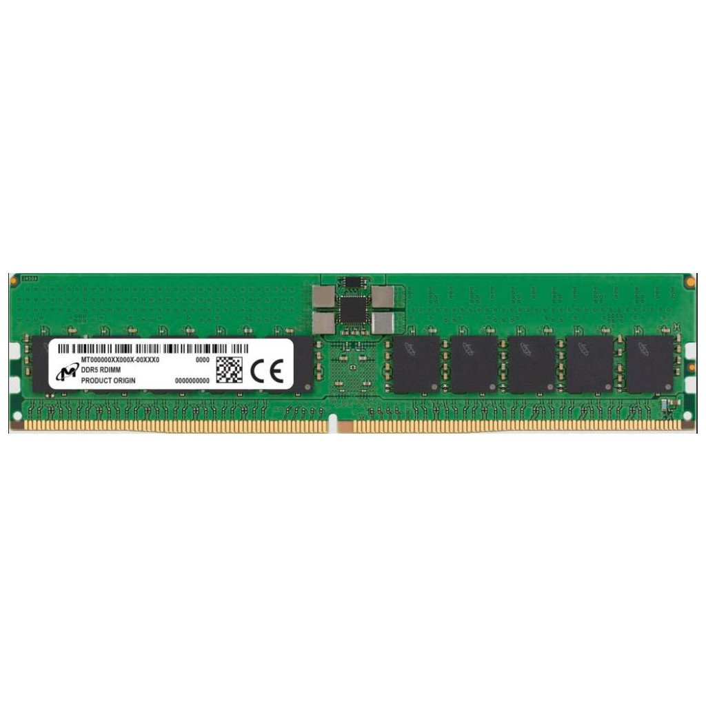 Модуль пам'яті для сервера Micron 32GB DDR5-5600/MTC20F2085S1RC56BD1R (MTC20F2085S1RC56BD1R) - зображення 1