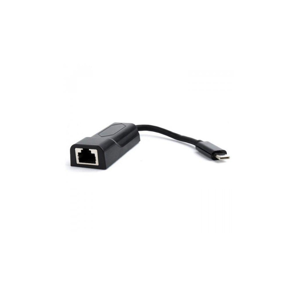 Перехідник USB-C to RJ45 Ethernet 1000Mbps Cablexpert (A-CM-LAN-01) - зображення 1