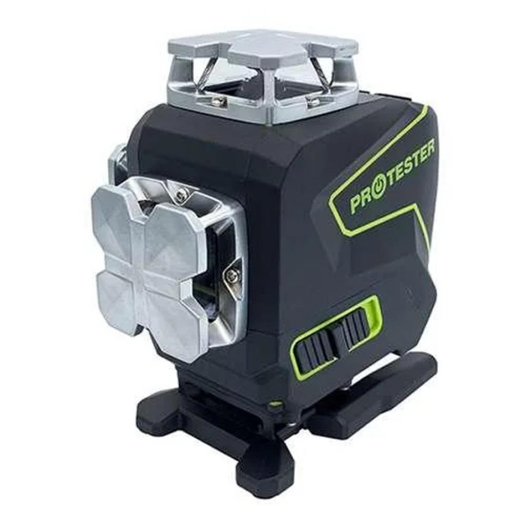 Лазерний нівелір Protester PREMIUM, 4x360°2xH360/2xV360, LCD-дисплей, Bluetooth, пульт (LL516G) - изображение 1