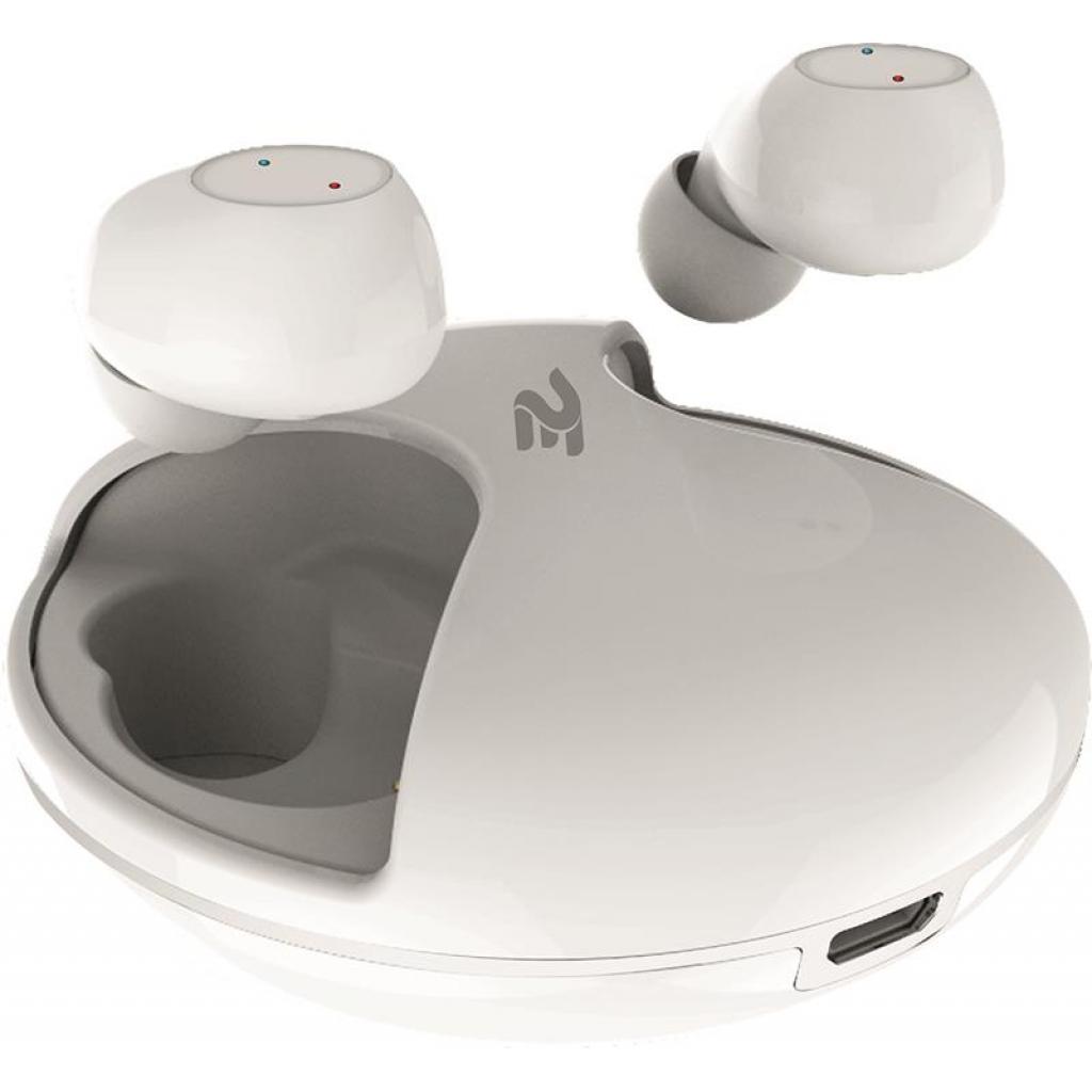Навушники 2E RainDrops Light True Wireless Waterproof Mic White (2E-EBTWRDLWT) - зображення 1