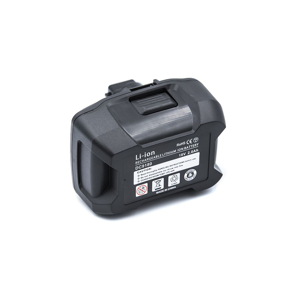 Акумулятор до електроінструменту PowerPlant для DeWALT 18V 2Ah Li-ion (TB920662) - зображення 3