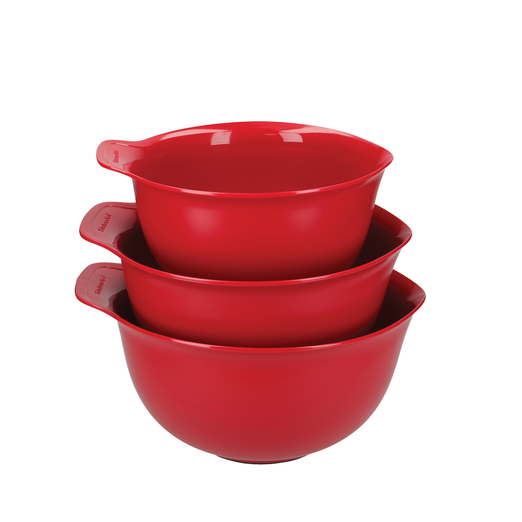 Миска KitchenAid Universal, набір 3 шт, червоний (KQG175OSERE) - зображення 1