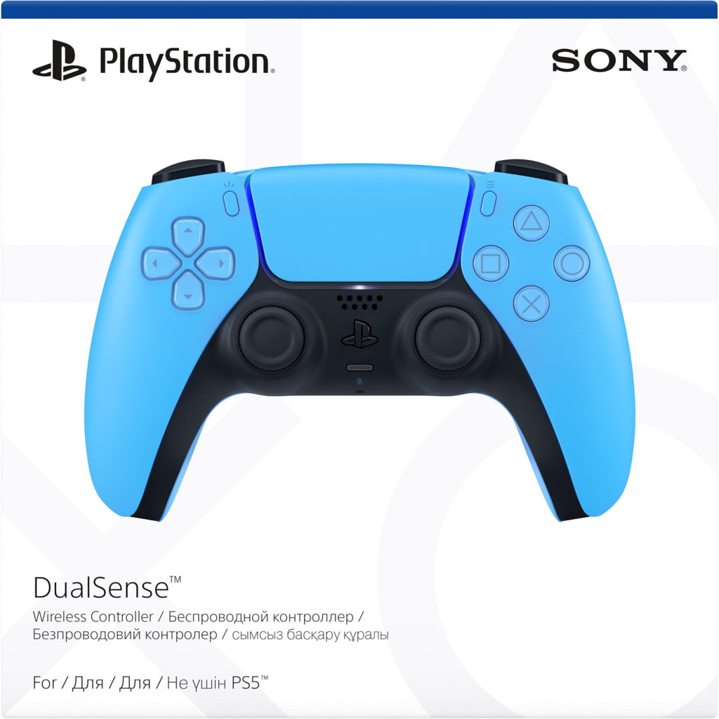 Геймпад Sony Playstation DualSense Bluetooth PS5 Ice Blue (9728290) - зображення 6