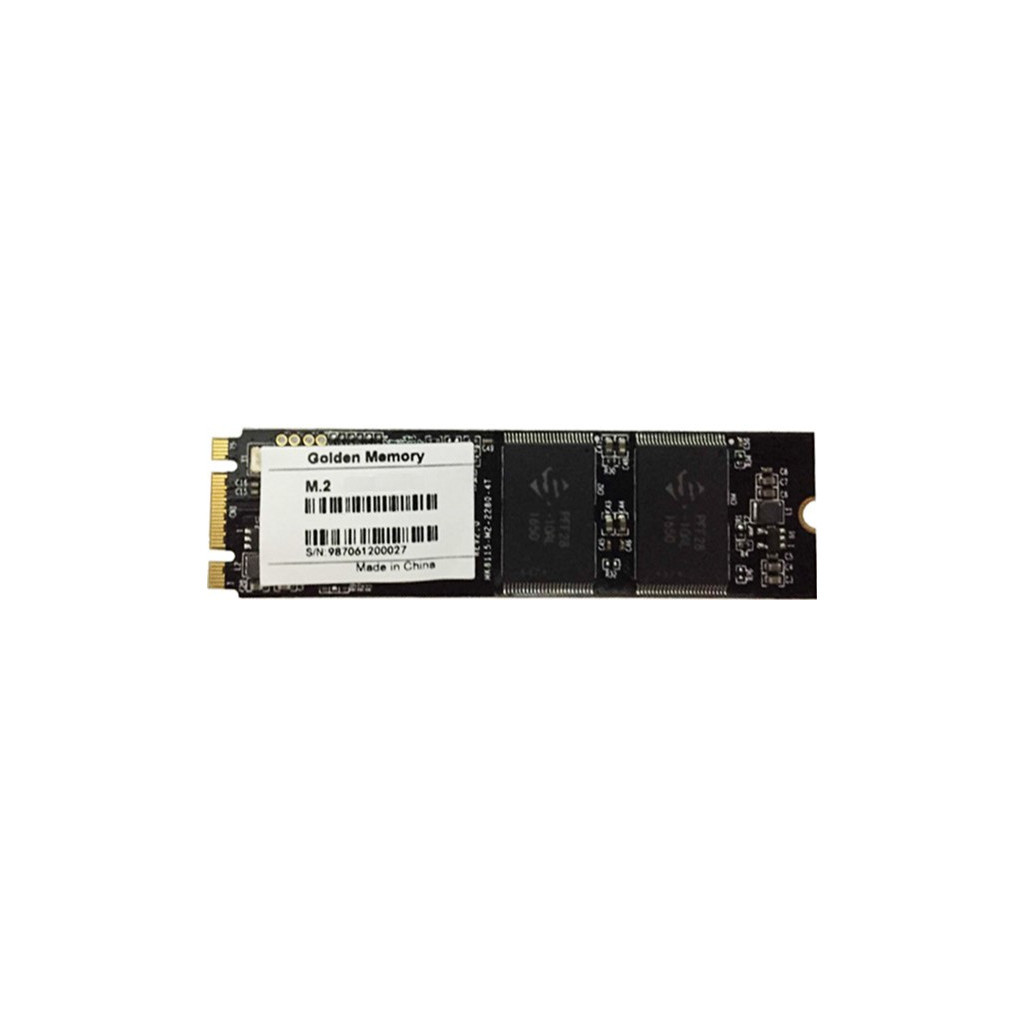Накопичувач SSD M.2 2280 128GB Golden Memory (AM128CGB) - зображення 1