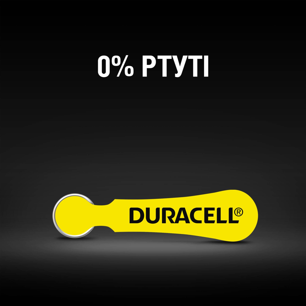 Батарейка Duracell 10 / P10 / PR70 Zinc Air (1.4V) * 6 (5007510/5011445) - изображение 7