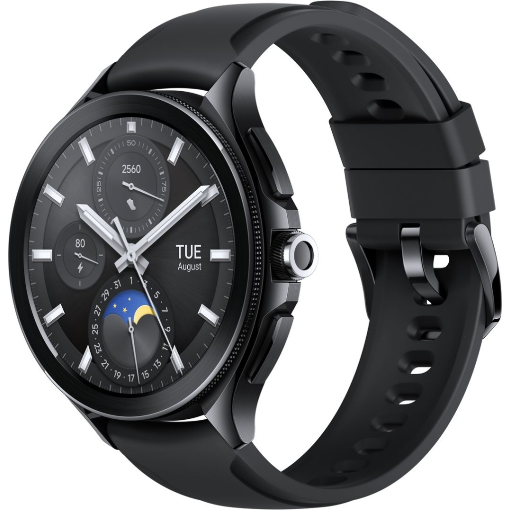 Смарт-годинник Xiaomi Watch 2 Pro Bluetooth Black Case with Black Fluororubber Str (1006732) - зображення 1