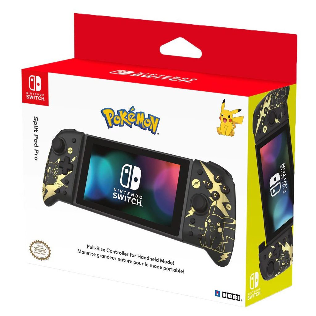 Геймпад Hori Split Pad Pro (Pokemon Pikachu Black Gold) for Nintendo (NSW-295U) - зображення 7
