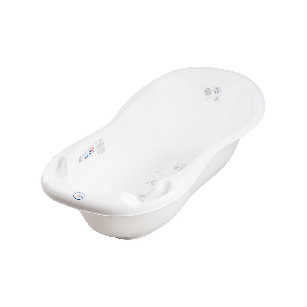 Ванночка Tega Baby зі зливом LUX OWLS 102 см white (SO-005 ODPLYW-103) - изображение 1