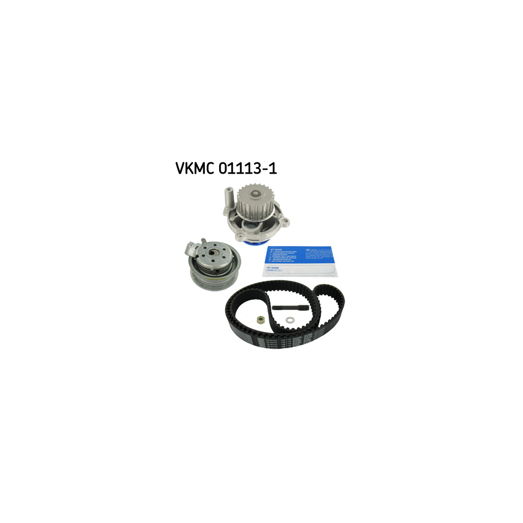 Комплект ременя ГРМ з помпой SKF VKMC 01113-1 - зображення 1