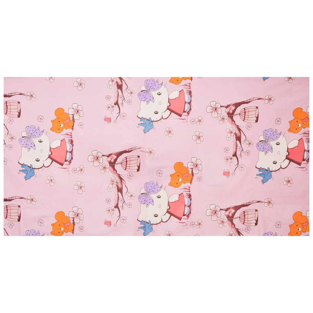 Постільна білизна MirSon Бязь Premium 17-0368 Hello Kitty Односпальна (2200002666992) - зображення 3