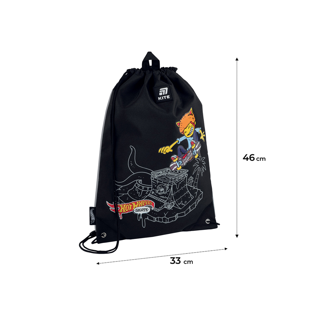 Сумка для взуття Kite 600M HW-2 Hot Wheels (HW25-600M-2) - изображение 2