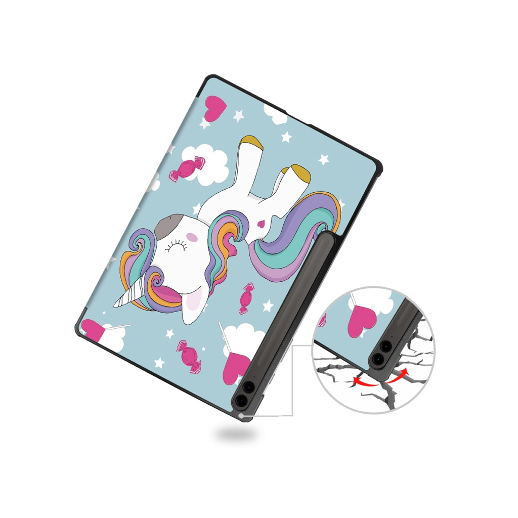 Чохол до планшета BeCover Smart Case Samsung Galaxy Tab S10 Plus (SM-X820/SM-X826) 12.4" Unicorn (712251) - зображення 3