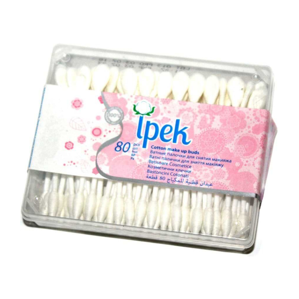 Ватні палички Ipek 80 шт. (8691275000233) - зображення 1
