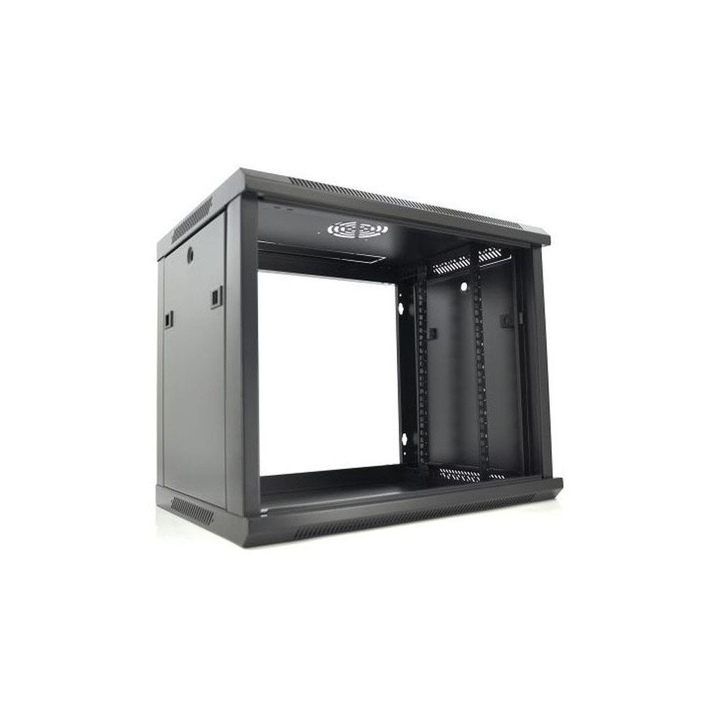 Шафа настінна Merlion 9U 19" 600*600*500 (Ш*Г*В)мм, black (Ml3-6609 / 23528) - изображение 2