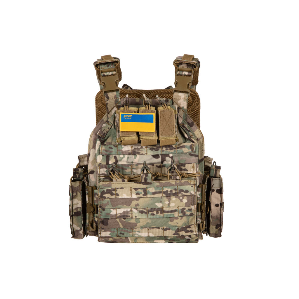 Плитоноска 2E Assault Тип 4 2Е Camouflage (2E-MILPLACARTYPE4-YA-CC) - изображение 2