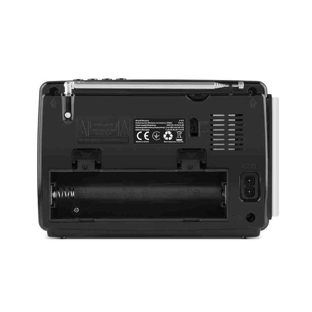 Портативний радіоприймач REAL-EL X-510 Black - изображение 6