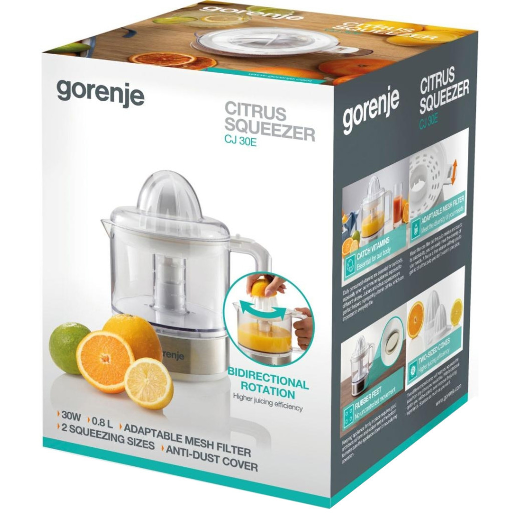 Соковижималка Gorenje CJ30E - зображення 12