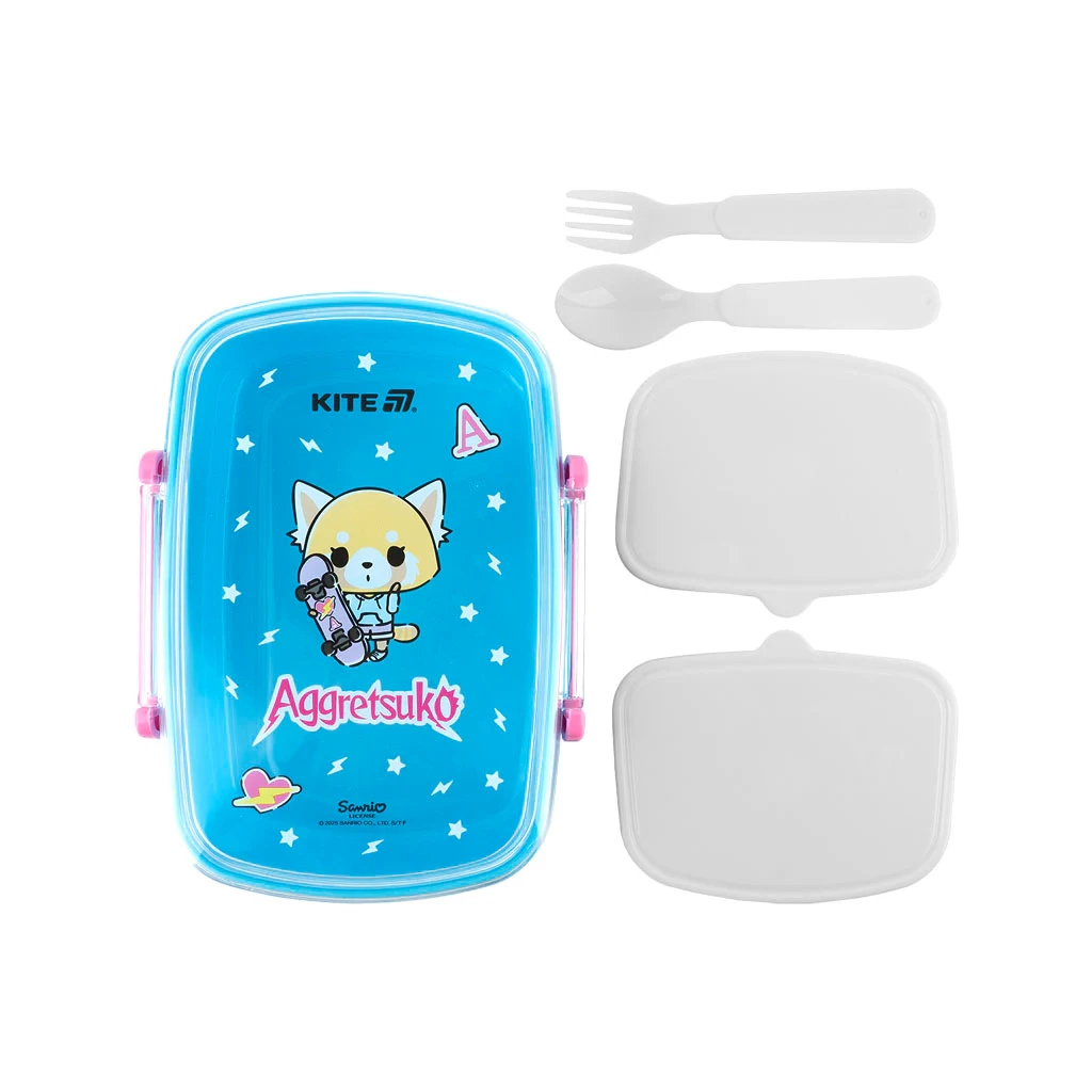 Ланч-бокс дитячий Kite Aggretsuko з наповненням 750 мл (AR25-181) - зображення 5