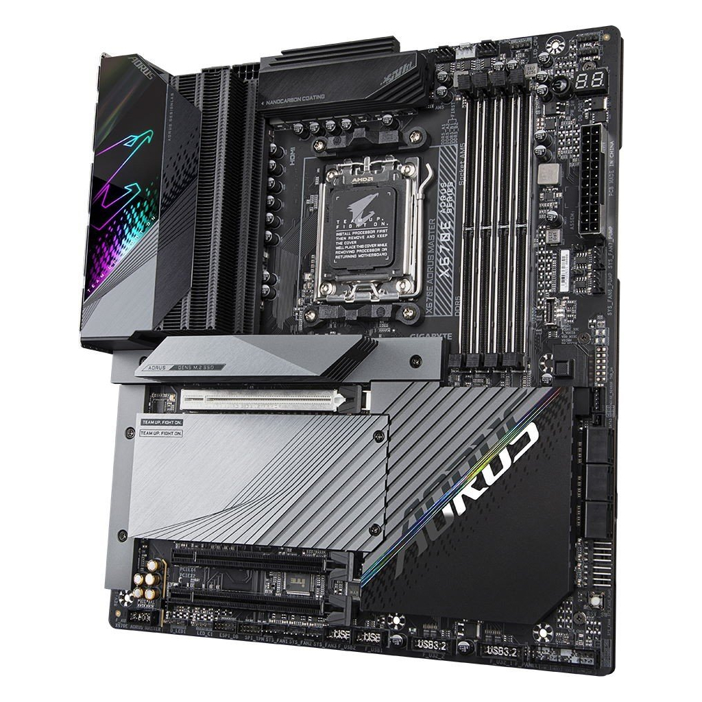 Материнська плата GIGABYTE X670E AORUS MASTER - зображення 3