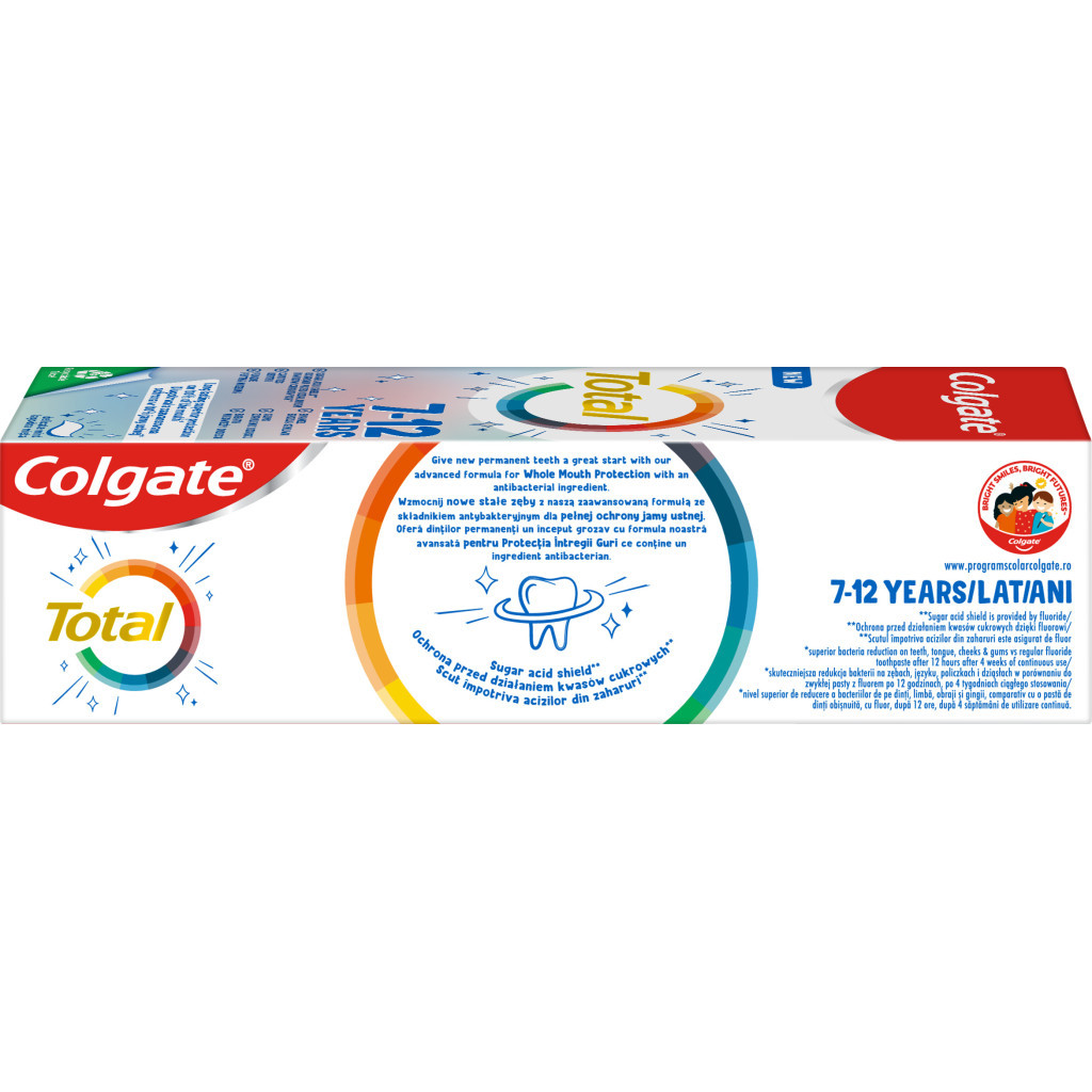 Дитяча зубна паста Colgate Total kids 7-12 років 50 мл (8718951433120) - изображение 2