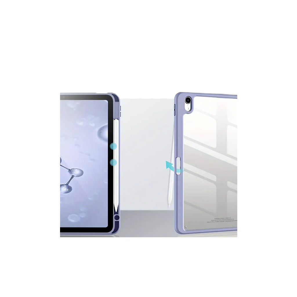 Чохол до планшета BeCover Soft Edge TPU Apple Pencil Apple iPad Air (4/5) 2020/2022 10.9" Purple (711701) - зображення 4