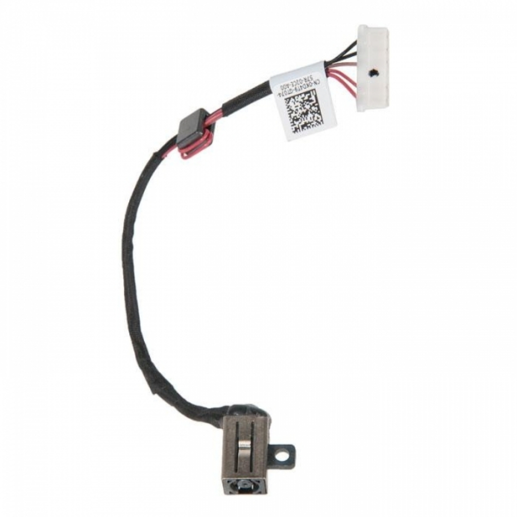 Роз'єм живлення ноутбука з кабелем Dell для Del PJ846 (4.5mm x 3.0mm + center pin),6(5)-pin,17 см (A49080) - изображение 1