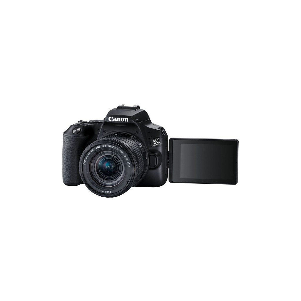 Цифровий фотоапарат Canon EOS 250D kit 18-55 IS STM Black (3454C007) - зображення 10