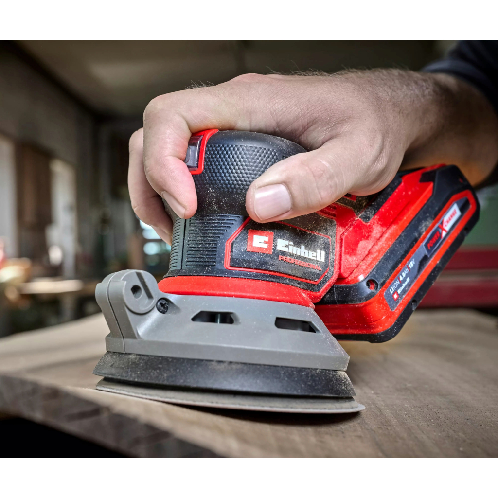 Шліфувальна машина Einhell ексцентрикова TP-RS 18/32 Li BL - Solo PXC 18В, 125мм, 1.12кг (без АКБ та ЗП) (4462020) - зображення 5