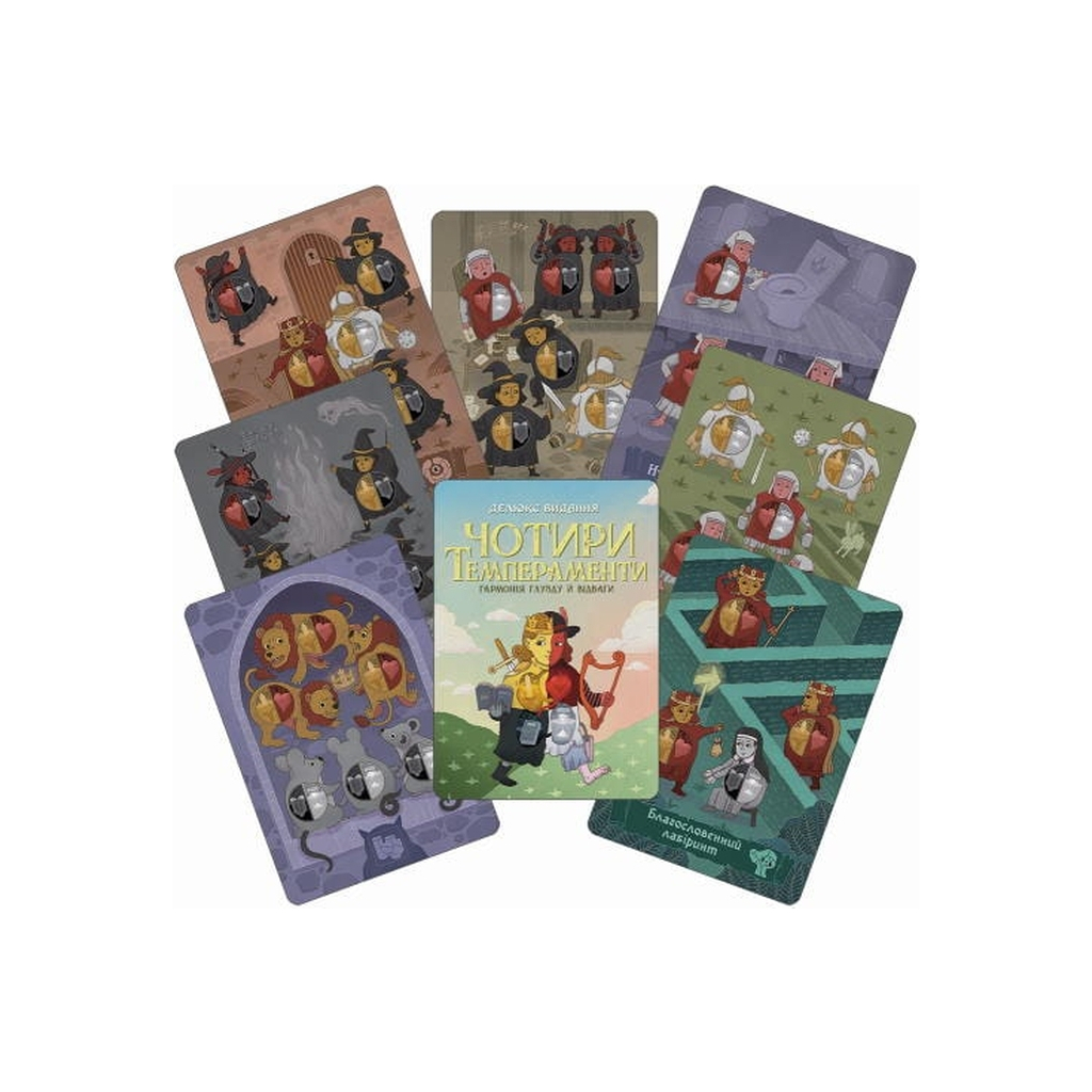 Настільна гра Games 7 Days Чотири темпераменти. Делюкс видання (Four Humours) (укр.) (CHT001UA) - изображение 10