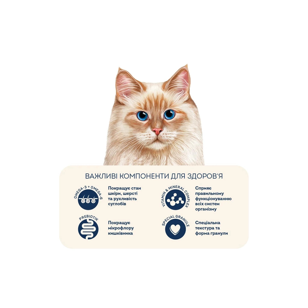 Сухий корм для кішок Home Food With sensitive digestion з ягням та лососем 1.6 кг (4820235020224) - зображення 5