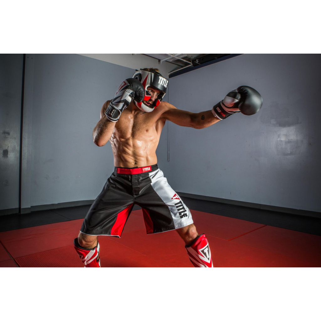 Боксерський шолом Title MMA Command Full Black/Red/White L (XCHGF L BK/WH/RD) - зображення 5