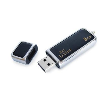 USB флеш накопичувач Goodram 8Gb Art Leather (PD8GH2GRALKB / PD8GH2GRALKR9) - зображення 1