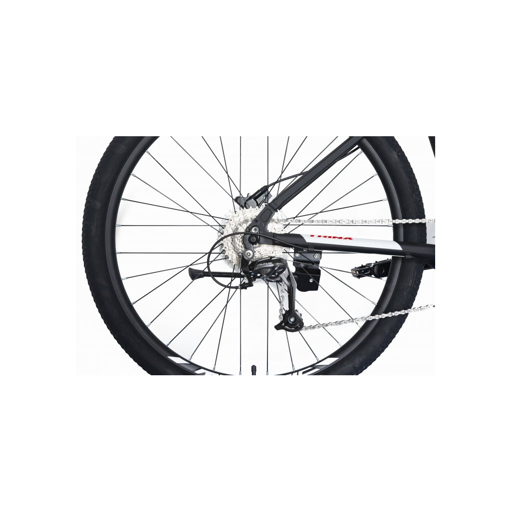 Велосипед Trinx M700 Elite 27.5" рама-21" Matt-Black-White-Red (M700Elite.21MBWR) - зображення 4