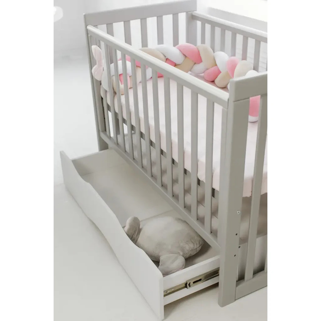 Ліжечко Angelo LUX-11 (сірий) 120x60 (11034) - зображення 7