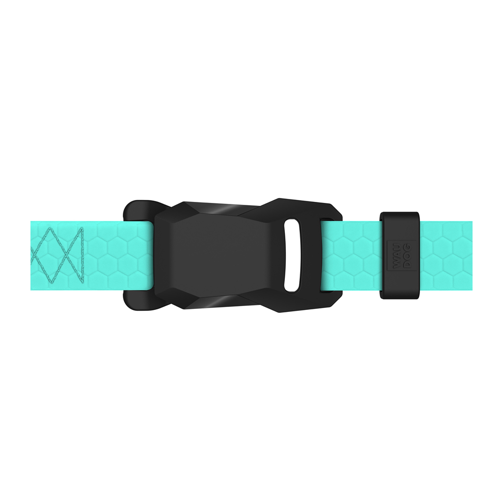 Шлея для собак WAUDOG Magnet анатомічна Н-подібна з QR-паспортом, магнітна пряжка-фастекс S тіффані (262227) - зображення 2