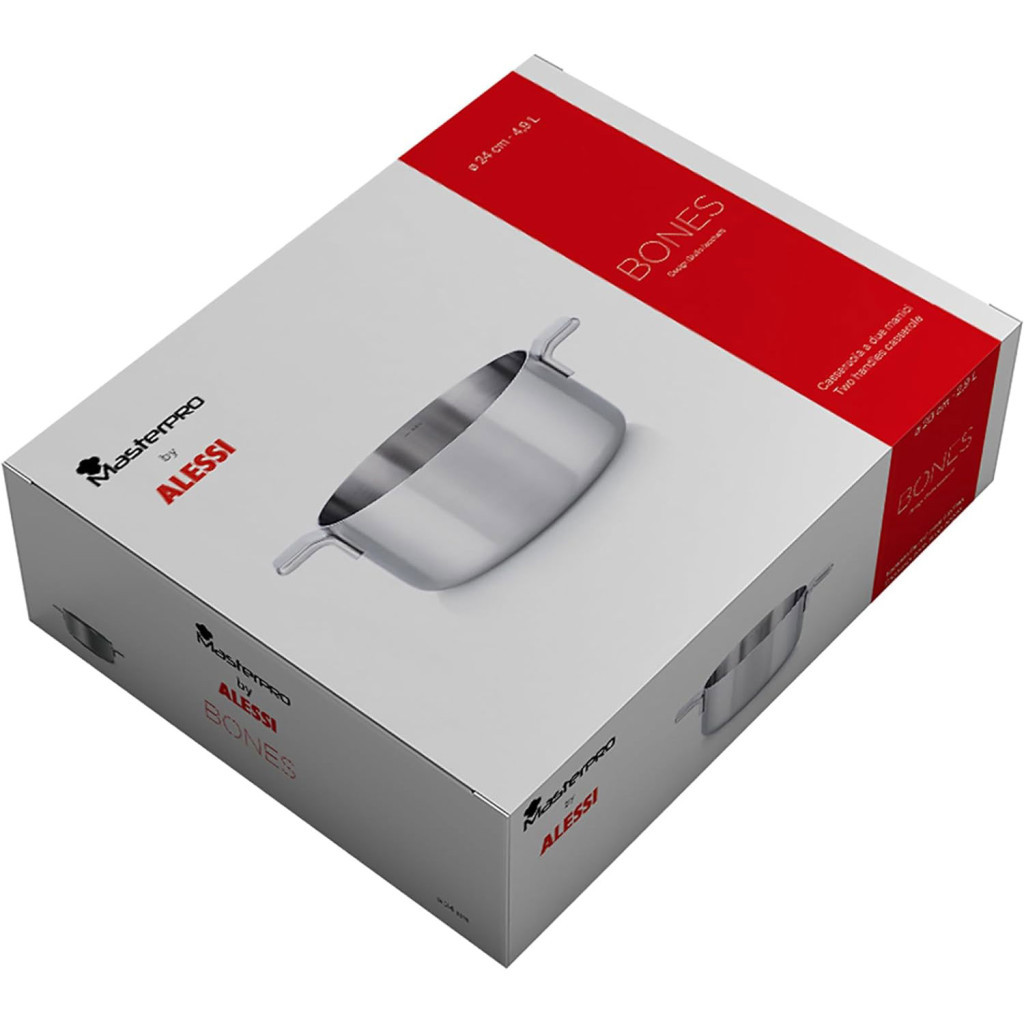 Каструля MasterPro by Alessi (bones) без кришки 4.5 л (BGMP-2216) - зображення 5