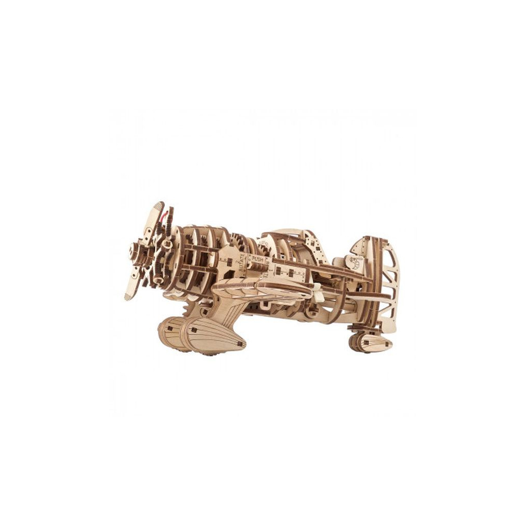 Конструктор Ugears Літак Скажений Шершень (6337396) - зображення 2