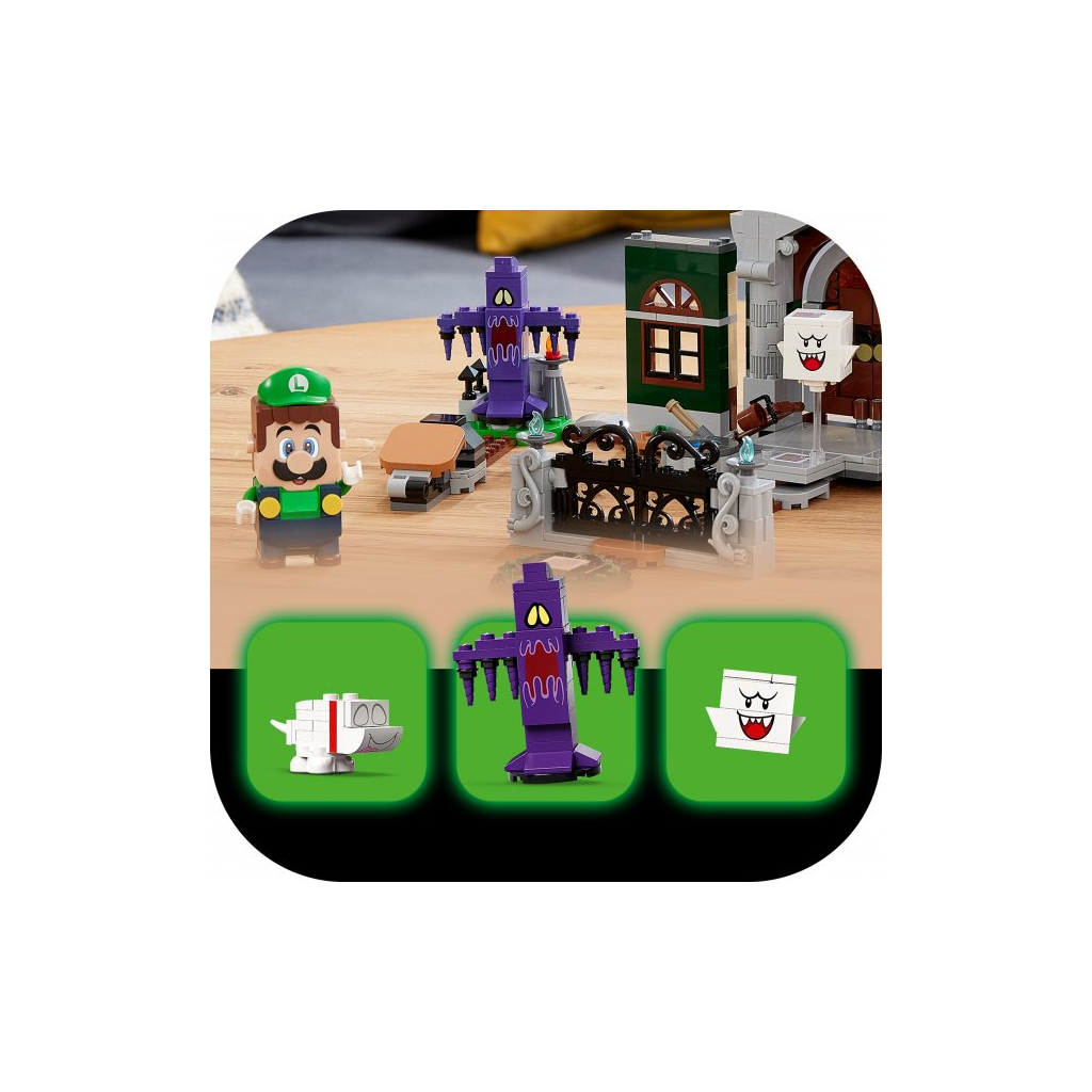 Конструктор LEGO Super Mario Додатковий набір Вхід у Маєток Луїджі (71399) - зображення 8