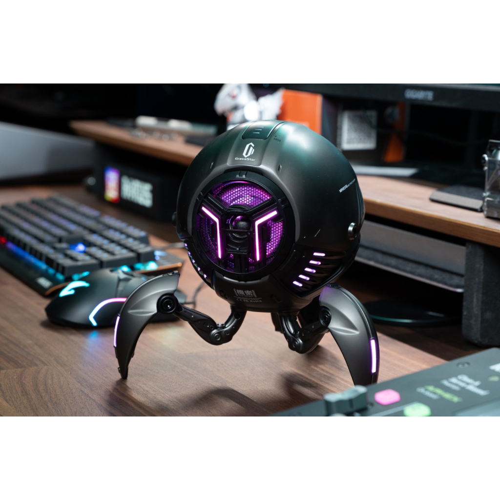 Акустична система GravaStar Mars Pro Zinc Alloy body Bluetooth Black (GRAVASTARG1PRO_BLK) - изображение 25