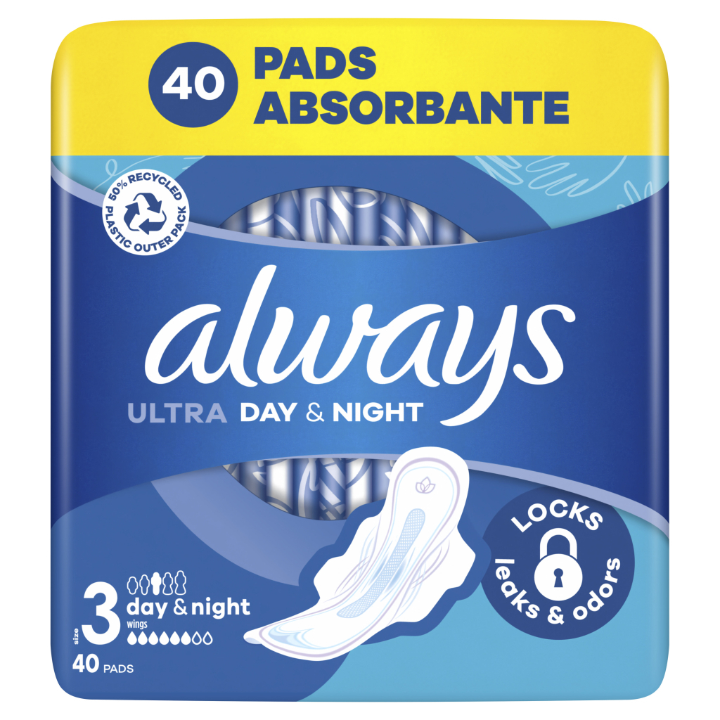 Гігієнічні прокладки Always Ultra Day&Night (Розмір 3) 40 шт. (8700216450287) - зображення 2