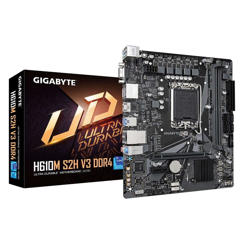 Материнська плата GIGABYTE H610M S2H V3 DDR4 - зображення 5