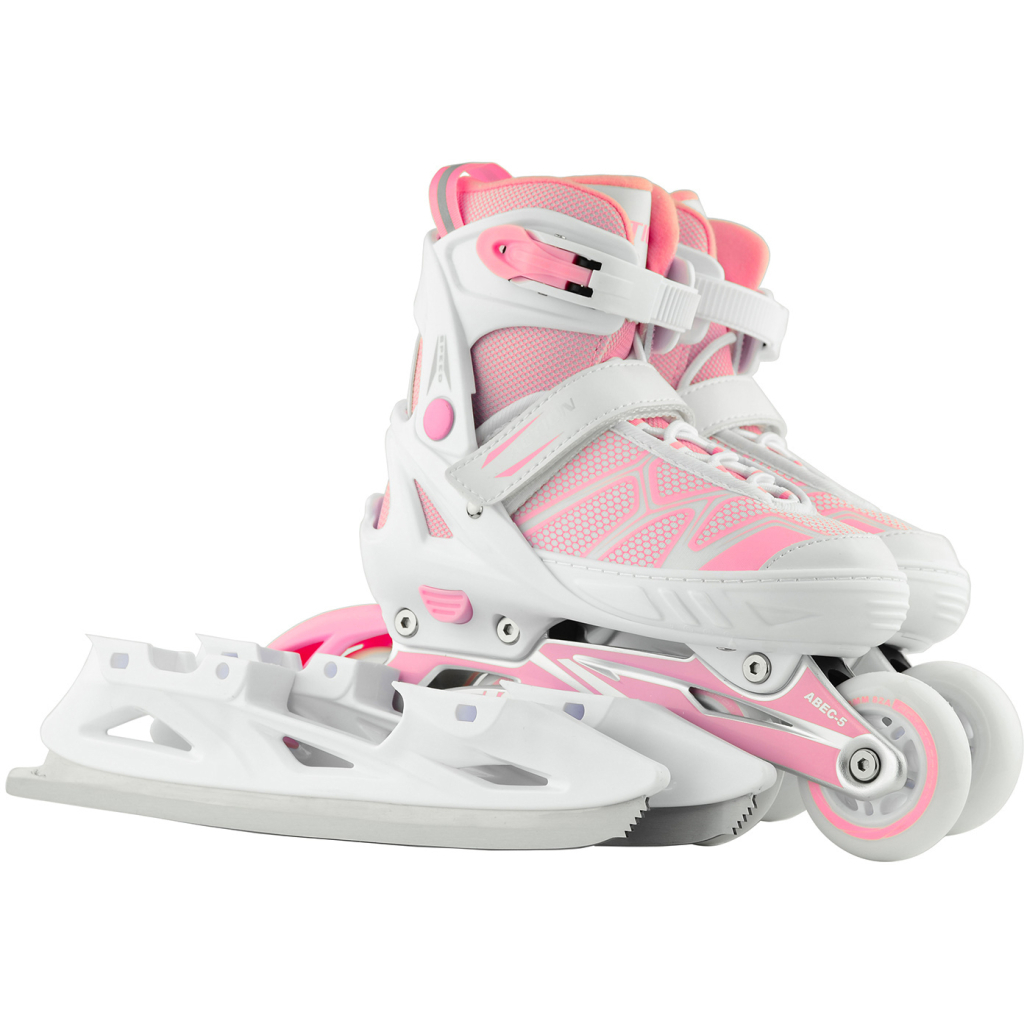 Роликові ковзани Action 2 в 1 Riply Рожеві 29-32 (153B5/2IN1PINK29-32) - изображение 6