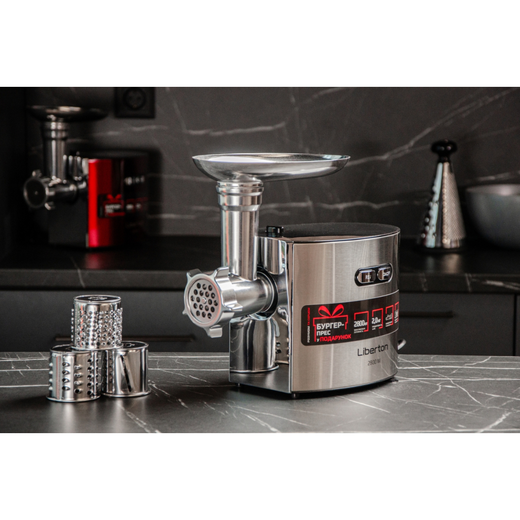 М'ясорубка Liberton LMG-28TGB02S - изображение 12