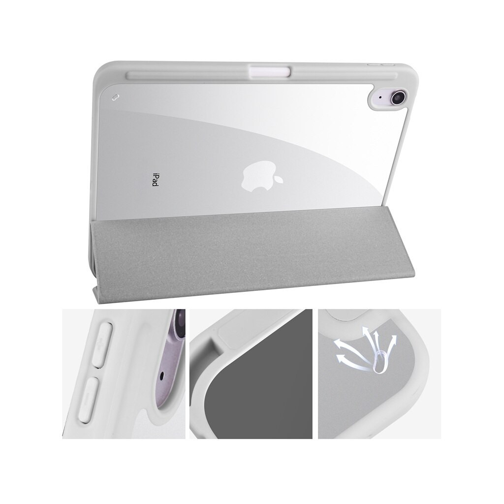 Чохол до планшета BeCover Soft Edge mount Pencil Apple iPad 10.9" 2022 Gray (709236) - зображення 4